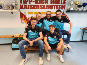 Jüngste Truppe in der Liga und Punkt gegen den Meister - TKC Kaiserslautern II